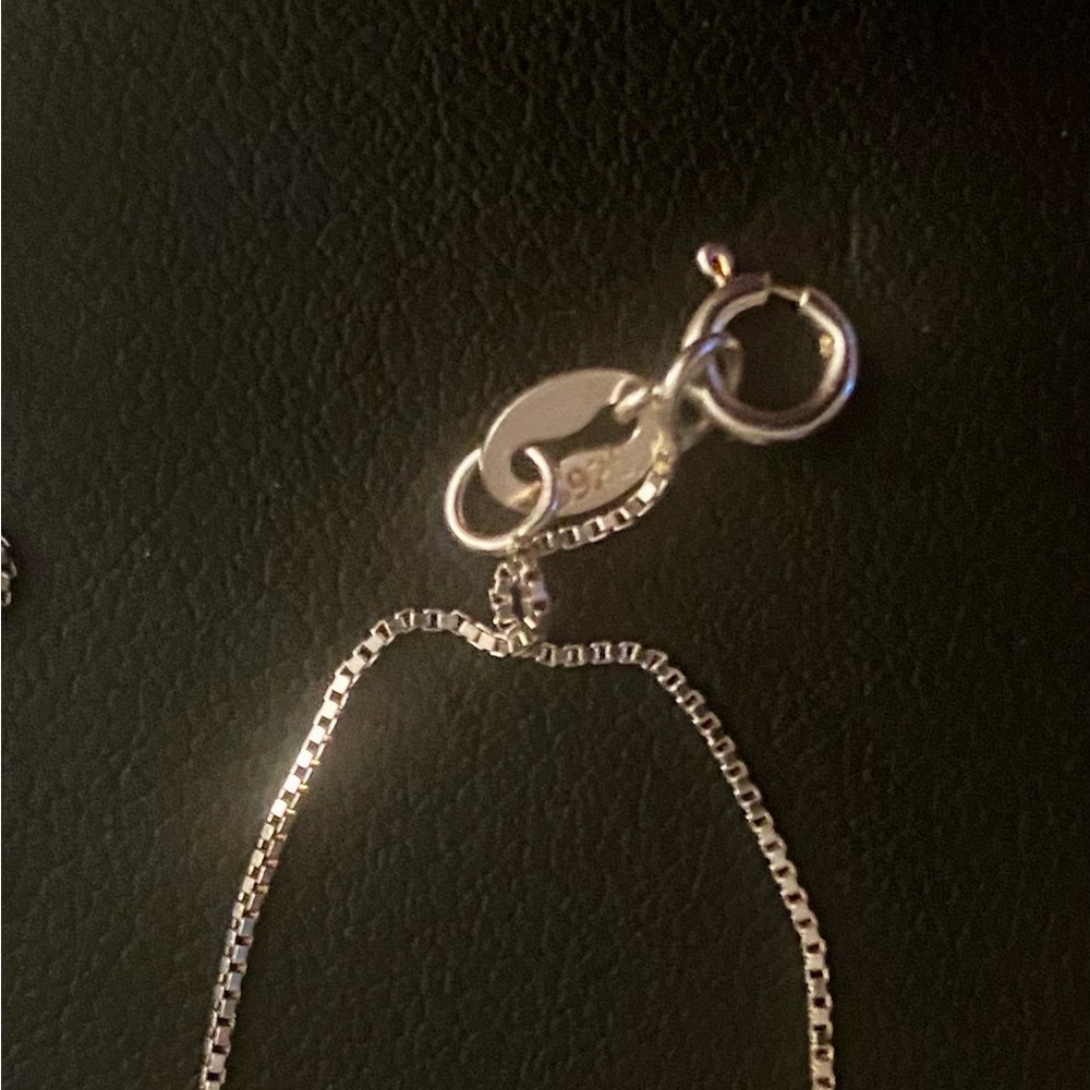 Heart CZ Accent 925 Sterling Silver Pendant Necklace - Picture 4 of 4